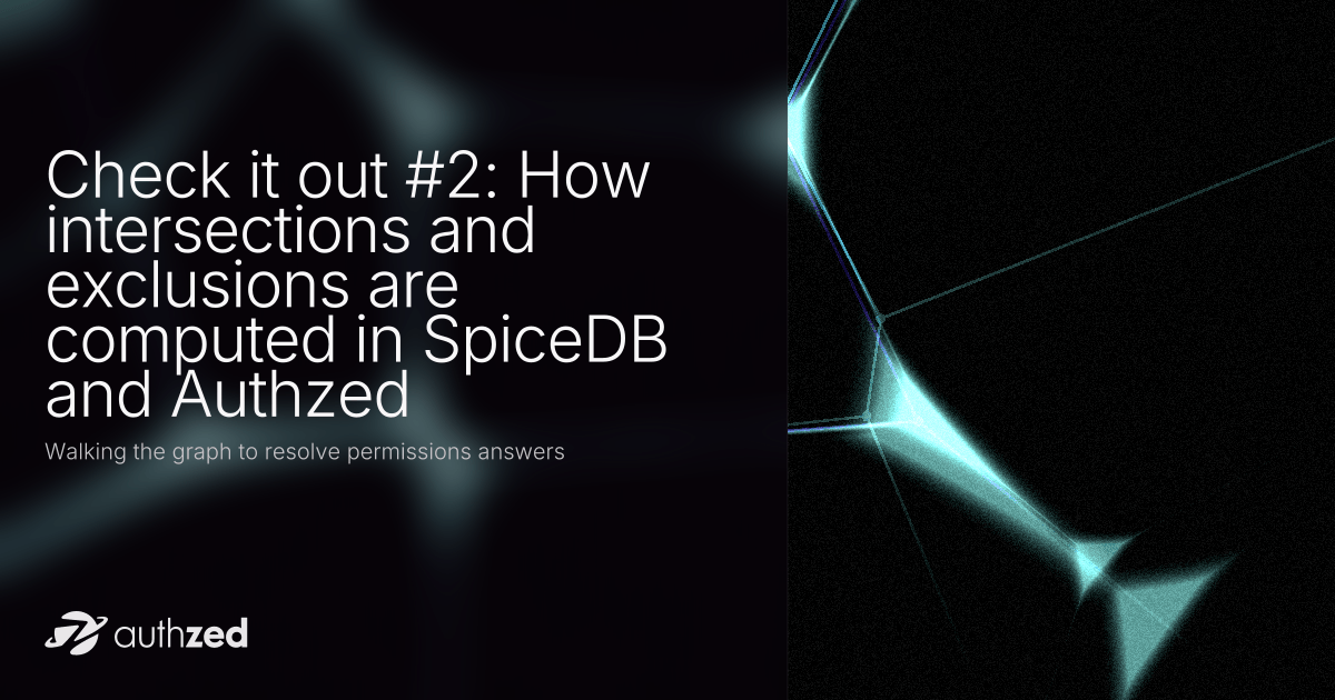 SpiceDB and Authzed: Resolving Permissions with Intersection and ...