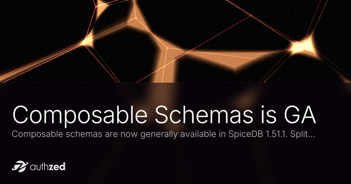 Composable Schemas is GA