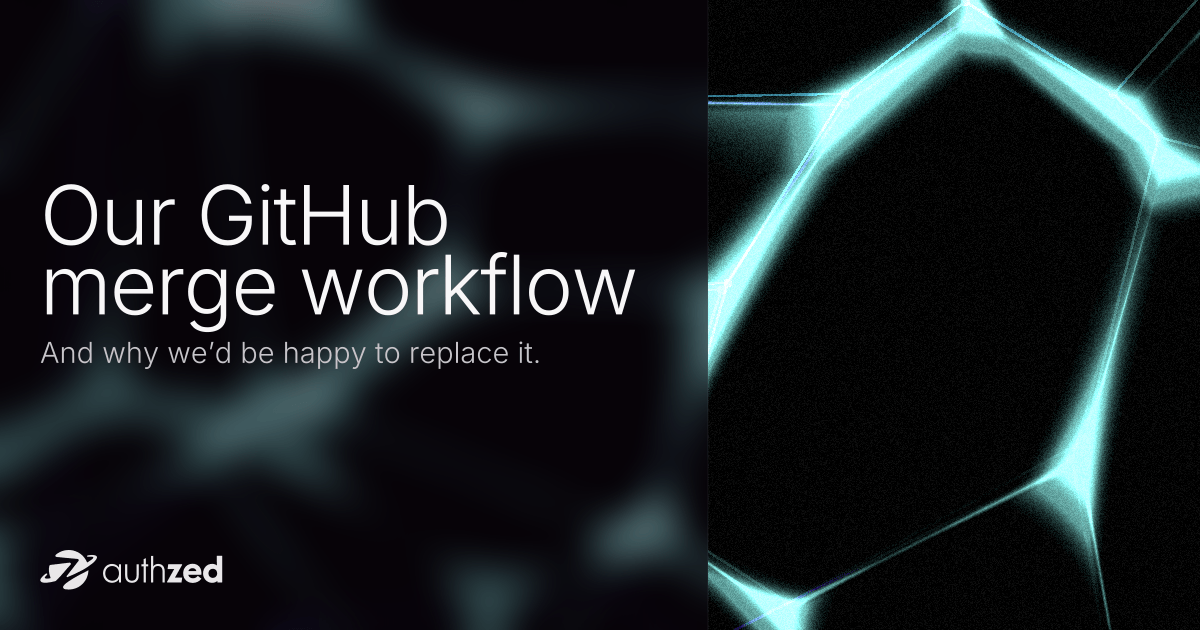 Our GitHub merge workflow