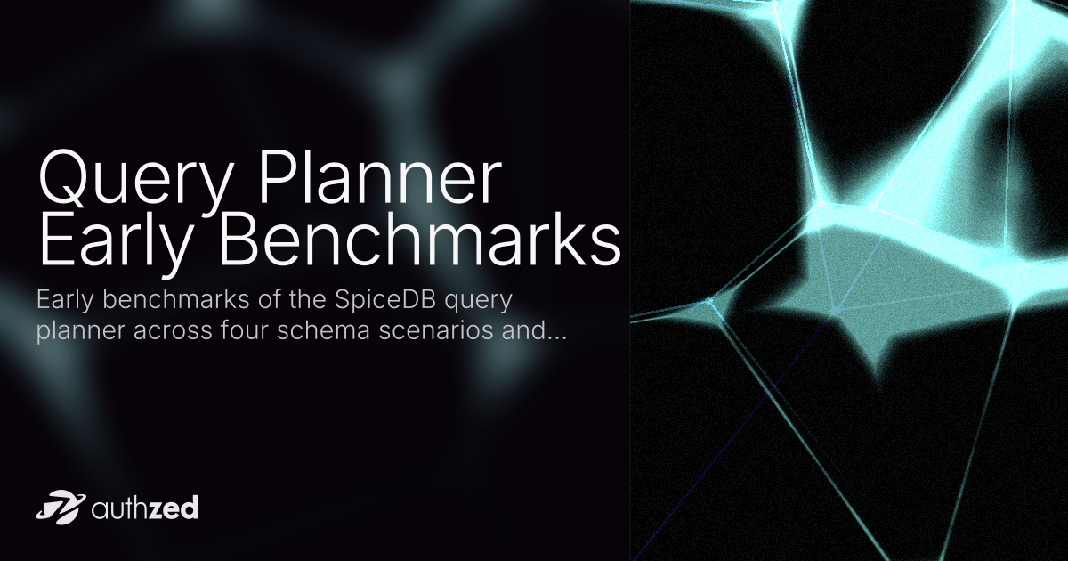 Query Planner Early Benchmarks