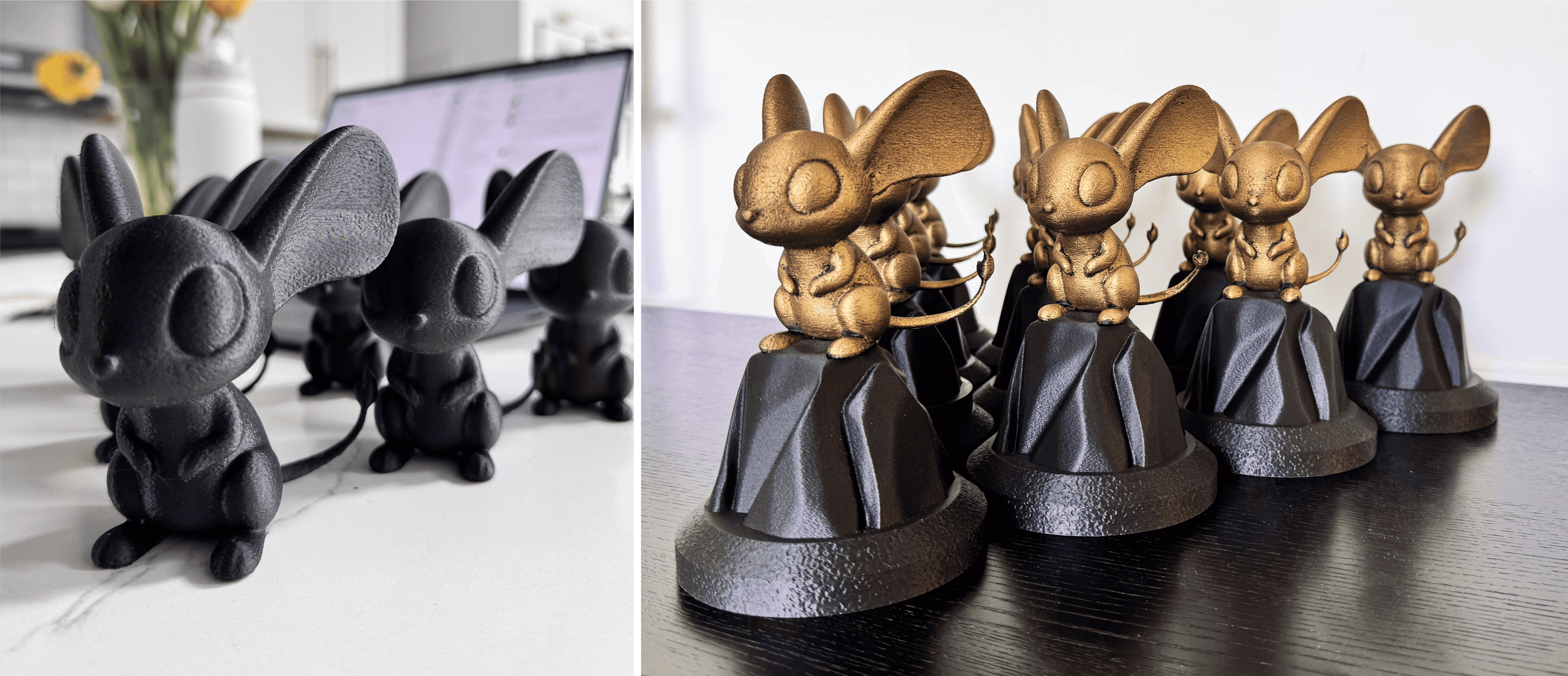 Prints and final Golden Dibs trophies